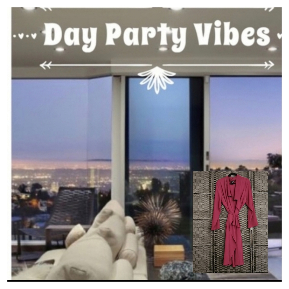 Day Party Vibes: Draped Duster Cardigan